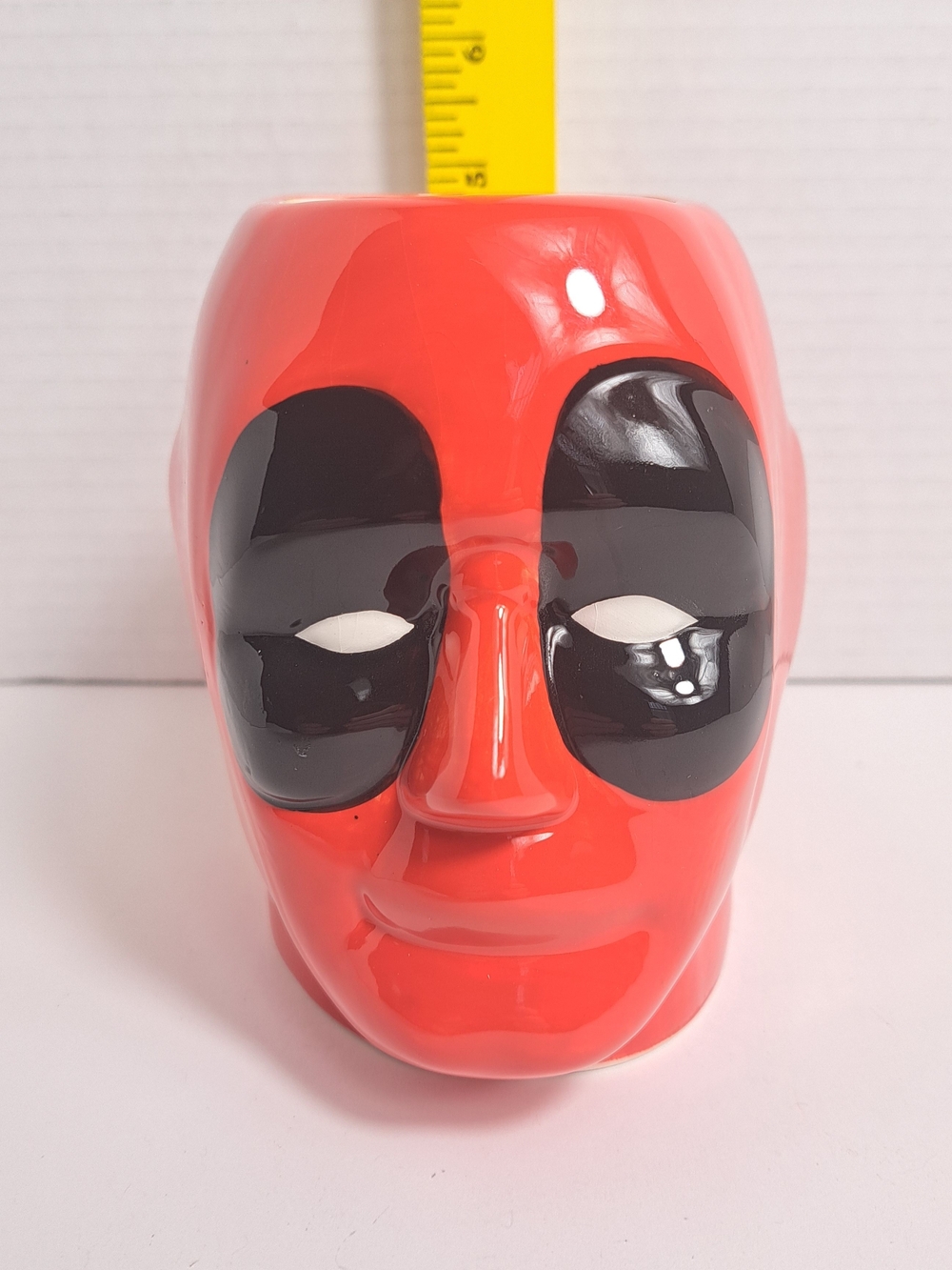 Deadpool 3D 20 oz Coffee Mug Cup Head Marvel Comics 2016
